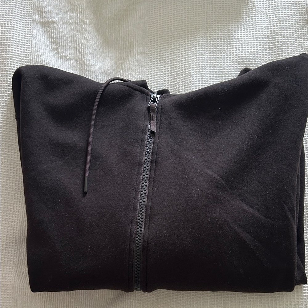 Uniqlo Brown Zip-Up Hoodie